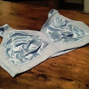 NWOT Playtex 44DD Beautiful Blue Unpadded Wirefree beautiful Feminine Bra